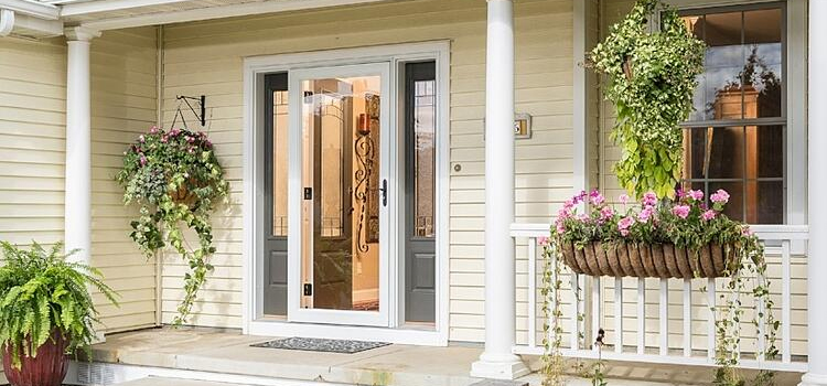 screen door installation in Winton