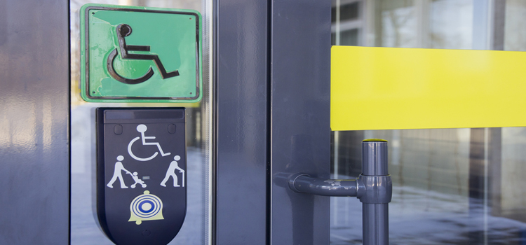 automatic handicap door opener in Winton